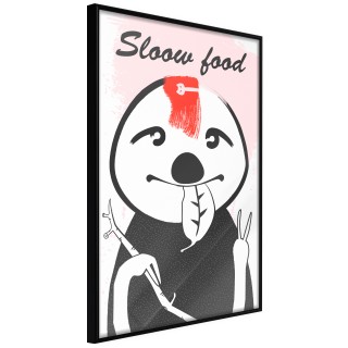 Αφίσες Sloth's Favourite Food  Μαύρη κορνίζα