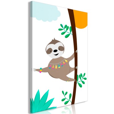 Πίνακας - Happy Sloth (1 Part) Vertical