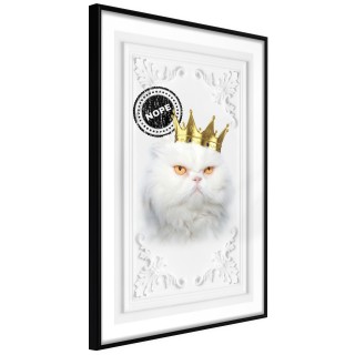 Αφίσες Cat Rules II Μαύρη κορνίζα
