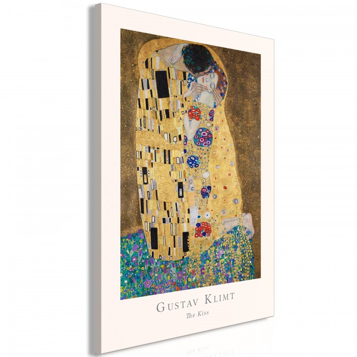 Πίνακας - Gustav Klimt - The Kiss (1 Part) Vertical
