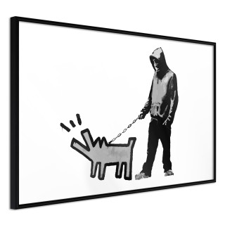 Αφίσες Banksy: Choose Your Weapon Μαύρη κορνίζα