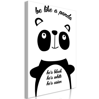 Πίνακας - Be Like a Panda (1 Part) Vertical