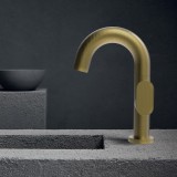 Μπαταρία νιπτήρος Armando Vicario Slim Brushed Gold 500010-201