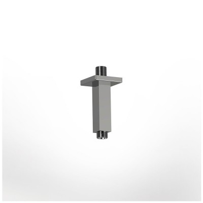 Ανακλινόμενη Κεφαλή ABS 20x20 Με Μπράτσο Οροφής 10cm E044077-100 + C21000 Χρωμέ