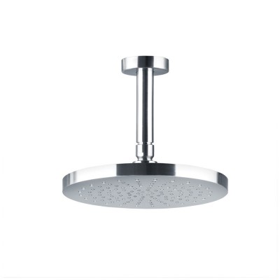 Ανακλινόμενη κεφαλή ABS Ø20 με μπράτσο οροφής 10cm E044075-110+R50813-110 Inox