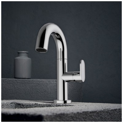 Μπαταρία νιπτήρος Armando Vicario Slim 500010-100