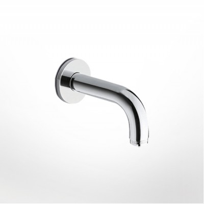 Στόμιο Επίτοιχο 10cm Φ24mm Tech La Torre Chrome 12144/10-100