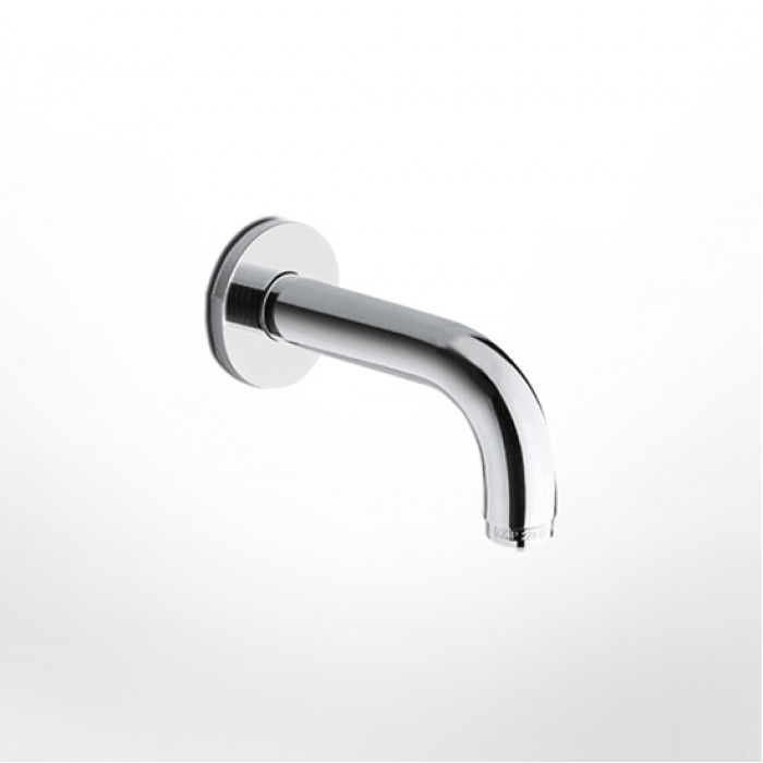 Στόμιο Επίτοιχο 10cm Φ24mm Tech La Torre Chrome 12144/10-100