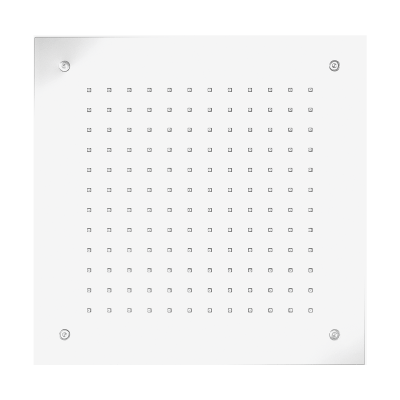 Τετράγωνη Κεφαλή Ντουζ Λευκή 38x38cm Almar Square Temptation E044046-300