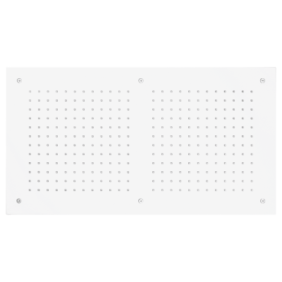 Ορθογώνια Κεφαλή Ντουζ Λευκή 70x38cm Almar Rectangular Temptation E044088-300