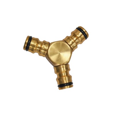 Σύνδεσμος ταχυσυνδέσμων με τρία αρσενικά άκρα ορειχάλκινος Benman 77039