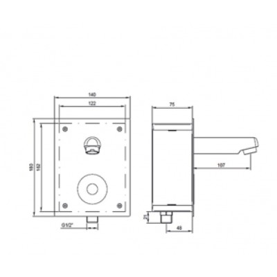 Ηλεκτρονική μπαταρία τοίχου conti 02530