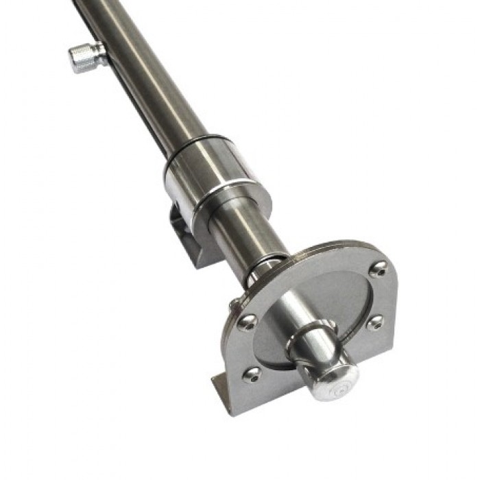 Αντικλεπτική μπάρα ασφαλείας σταθερής τοποθέτησης Cleverlock Μήκους 90-100cm 047-ST90 Metalor κατάλληλη για πόρτες πλάτους έως 110cm