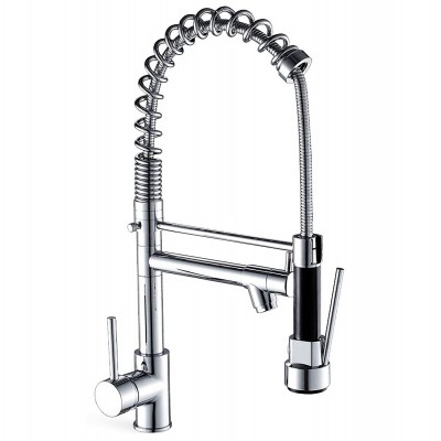 Μπαταρία νεροχύτη ψηλή Double Interflex Χρώμιο 086241 art 