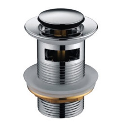 Βαλβίδα Νιπτήρα POP-UP 8cm “Μικρή Τάπα” με Υπερχείλιση Zinc Χρωμέ INTERFLEX 122909