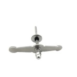 Ανεμοστύλωμα ανοξείδωτο  200mm 171-S020 Metalor