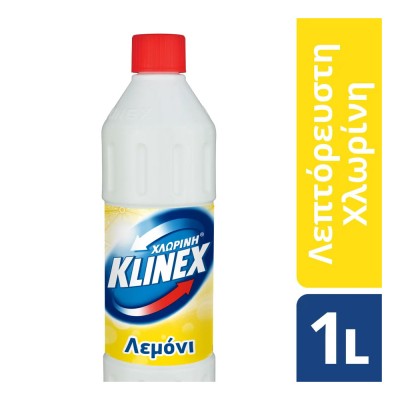 Klinex Lemon ΧΛΩΡΙΝΗ Λεπτόρρευστη 1lt