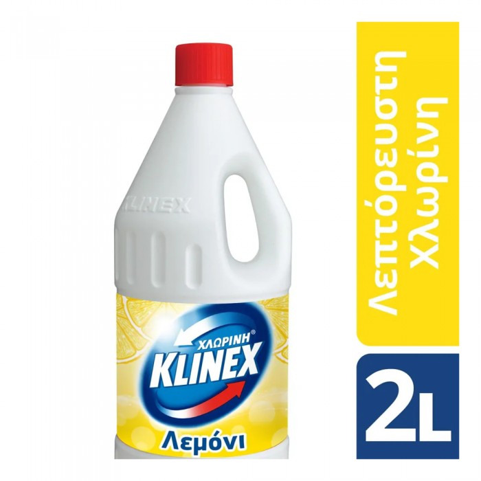 Klinex Χλωρίνη Λεπτόρρευστη Λεμόνι 2lt