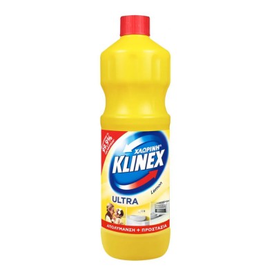 Klinex ΧΛΩΡΙΝΗ Ultra Protection Παχύρρευστη Lemon 1250ml