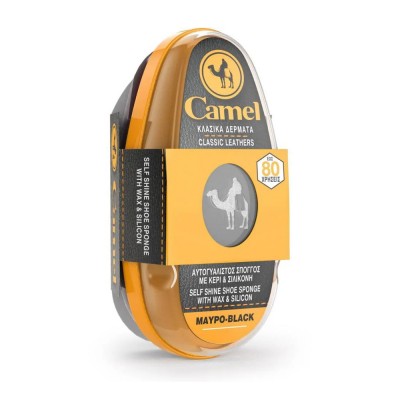 Camel Σπόγγος Υποδημάτων Με Κερί Μαύρο