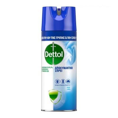Dettol Απολυμαντικό Spray Crisp Linen 400ml