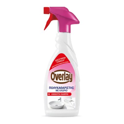 Overlay Express Πολυκαθαριστής Με Χλώριο 650ml