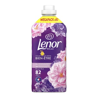 Lenor Μαλακτικό Ρούχων Relax Floral 1.7lt 82Μεζούρες