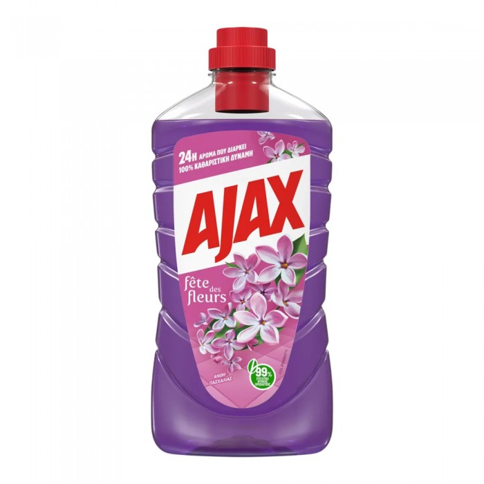 Ajax Γιορτή Λουλουδιών Άνθη Πασχαλιάς Καθαριστικό Πατώματος 1000ml