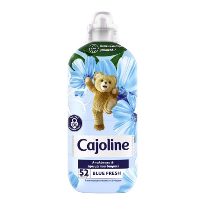 Cajoline Συμπυκνωμένο Μαλακτικό Blue Fresh 1.096lt 52Μεζούρες