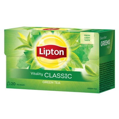 Lipton Green Tea Classic Τσάι Πράσινο Σε Φακελάκια 20x1.3gr