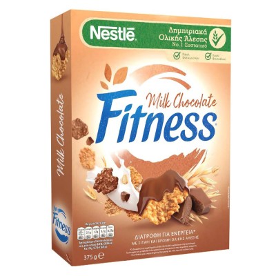 Fitness® Milk Chocolate Δημητριακά Ολικής Άλεσης με Σοκολάτα Γάλακτος 375gr