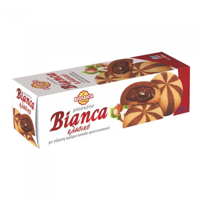 Βιολάντα Bianca Μπισκότα Γεμιστά 150gr