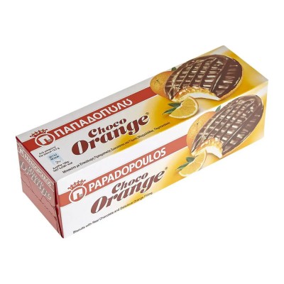 Παπαδοπούλου Choco Orange Μπισκότα 150gr