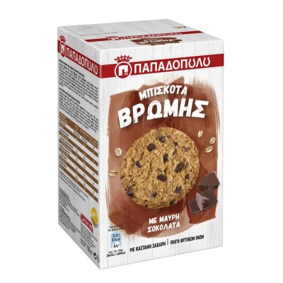 Παπαδοπούλου Nutries Βρώμη & Μαύρη Σοκολάτα 150gr