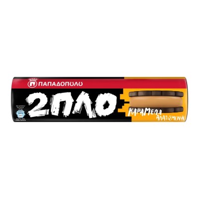 Παπαδοπούλου Μπισκότα 2πλο Γεμιστά Αλατισμένη Καραμέλα 230gr