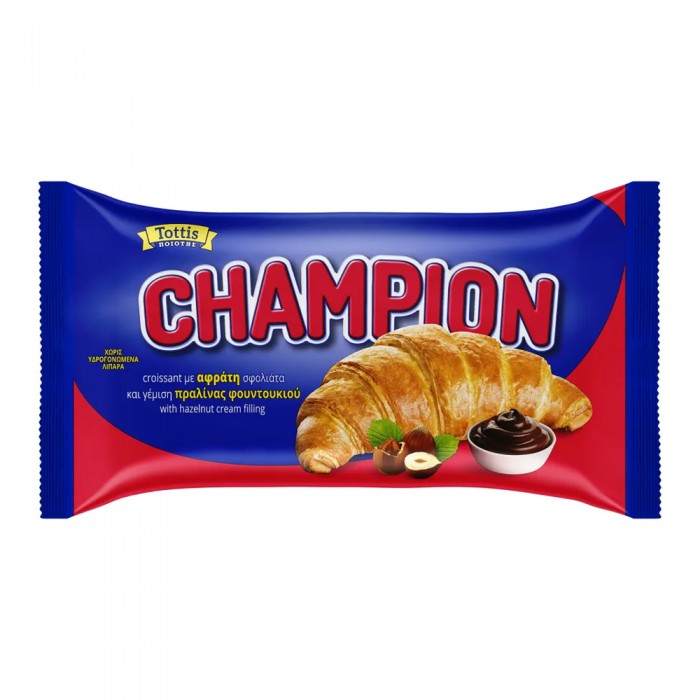 Champion Κρουασάν Πραλίνα Φουντουκοιύ 70gr