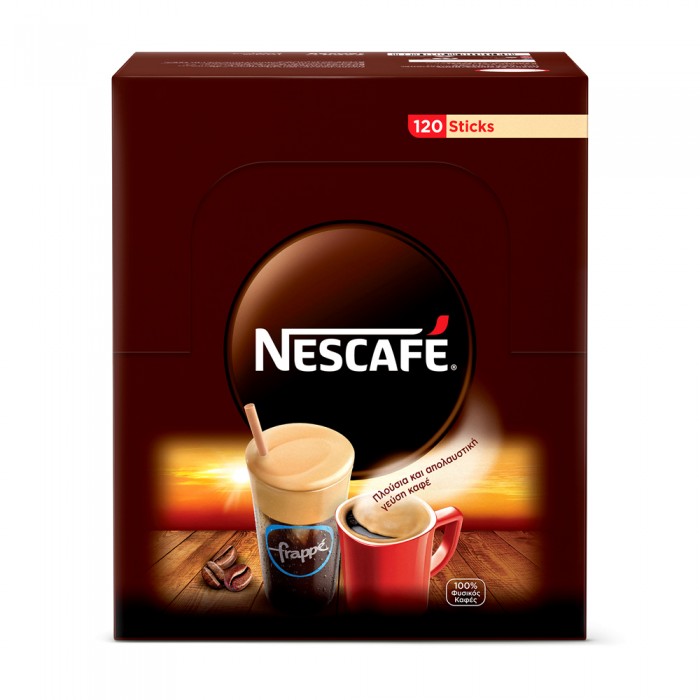 NESCAFÉ® Classic Στιγμιαίος Καφές σε Sticks 120x2gr