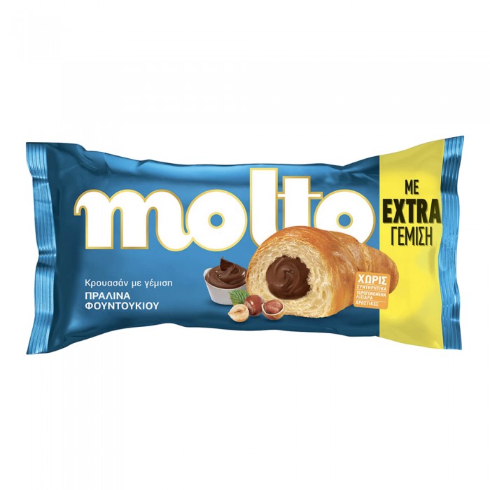 Molto Κρουασάν με Πραλίνα Φουντουκιού 98gr