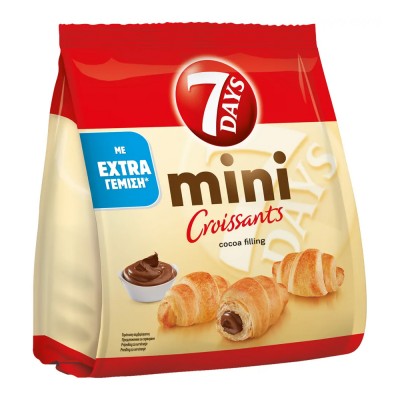7 Days Mini Κρουασάν Κακάο 103gr