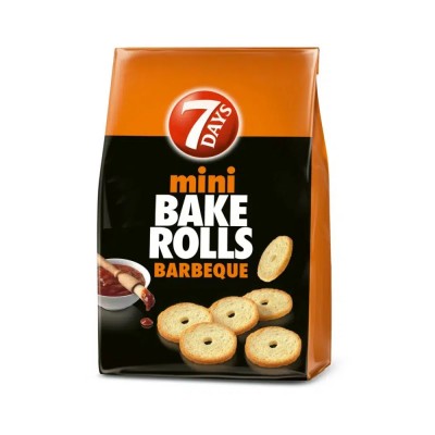 7DAYS Mini Bake Rolls με γεύση Barbeque 150gr