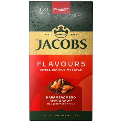 JACOBS Καφές Φίλτρου Καραμελωμένο Αμύγδαλο 250gr