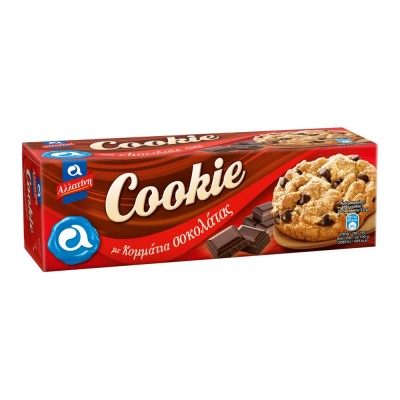 Αλλατίνη Cookie Μπισκότα Σοκολάτα 175gr