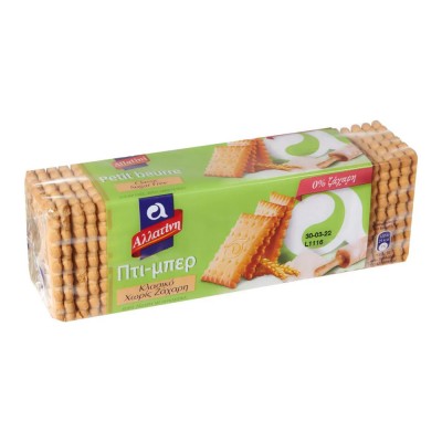 Αλλατίνη Πτι Μπερ Μπισκότα Χωρίς Ζάχαρη 225gr