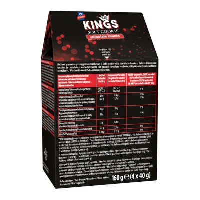 Kings Soft Cookie Chocolate Chunks 160gr