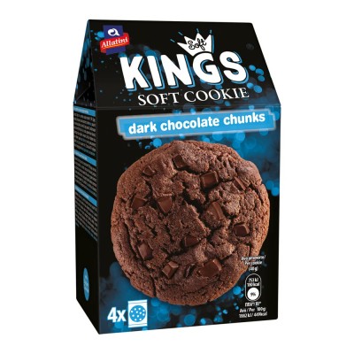 Kings Soft Cookie Dark Chocolate Chunks 160gr