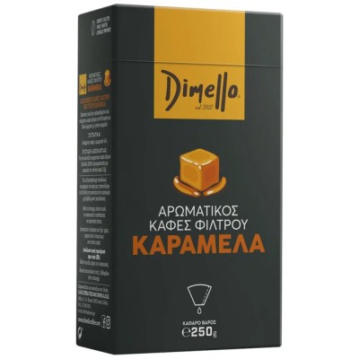 Dimello Caramel Καφές Φίλτρου 250gr