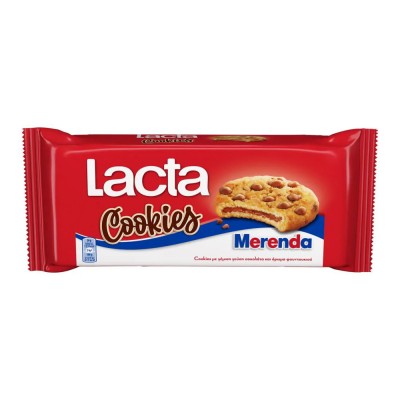 Lacta Cookies Μπισκότα Merenda 156gr