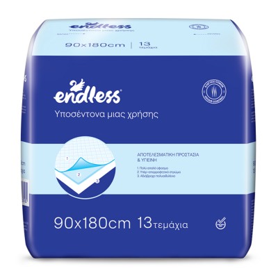 Υποσέντονο μιας χρήσης 90x180 13Τεμάχια Endless 2999050106