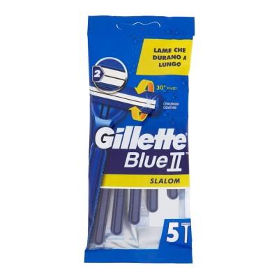 Ξυραφάκια Gillette Blue II Slalom 5Τεμάχια