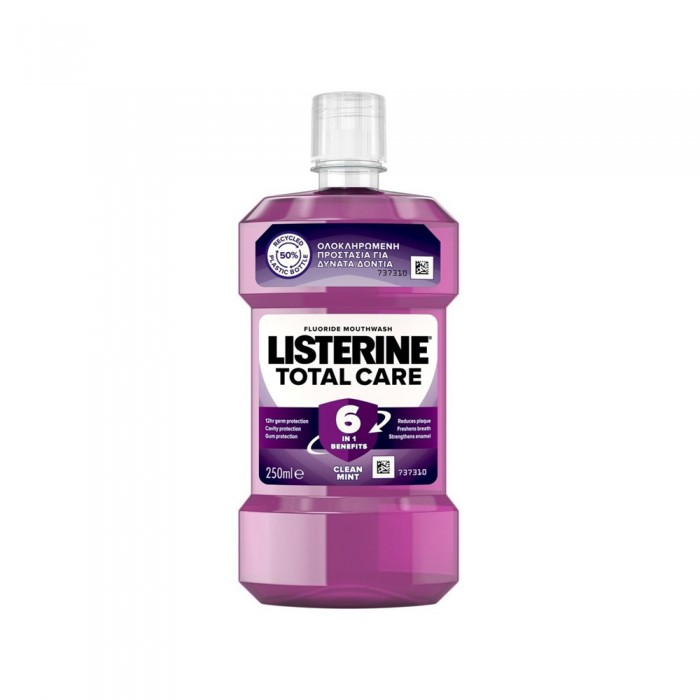Listerine Total Care Στοματικό Διάλυμα Clean Mint 250ml
